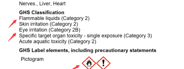 MSDS Alcohol