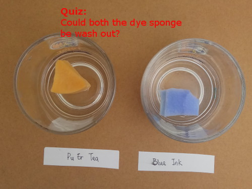 Could Colour Dye Sponge resume the original colour?