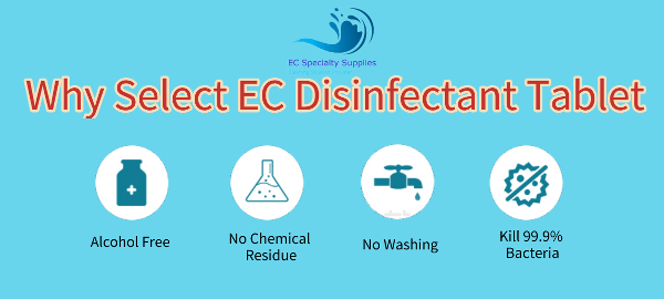 Characteristic of EC Disinfectant Tablet