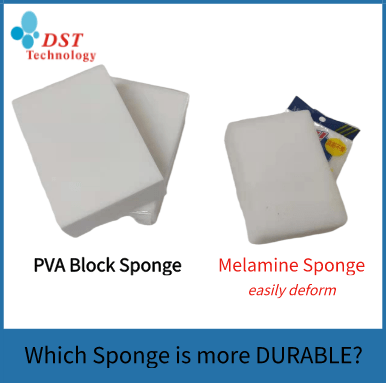 Which sponge prevent scratch?
